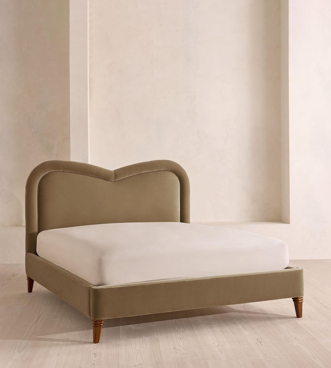 Keira Bed - King - Velvet - Truffle - UK - Listing - Image 1