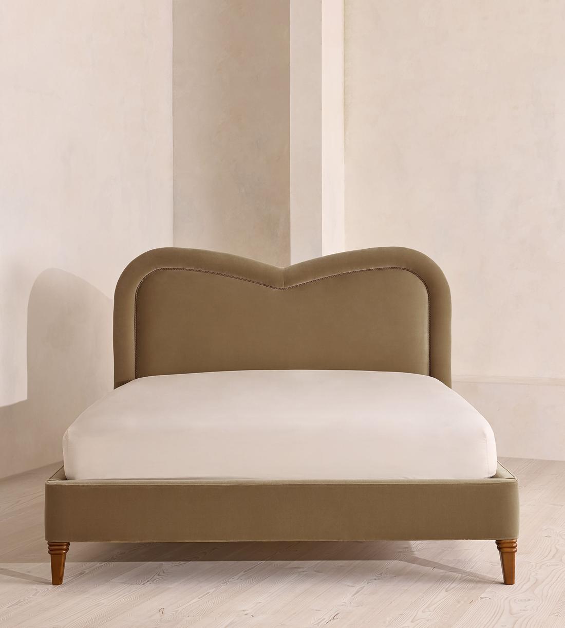 Keira Bed - King - Velvet - Truffle - UK - Listing - Image 2