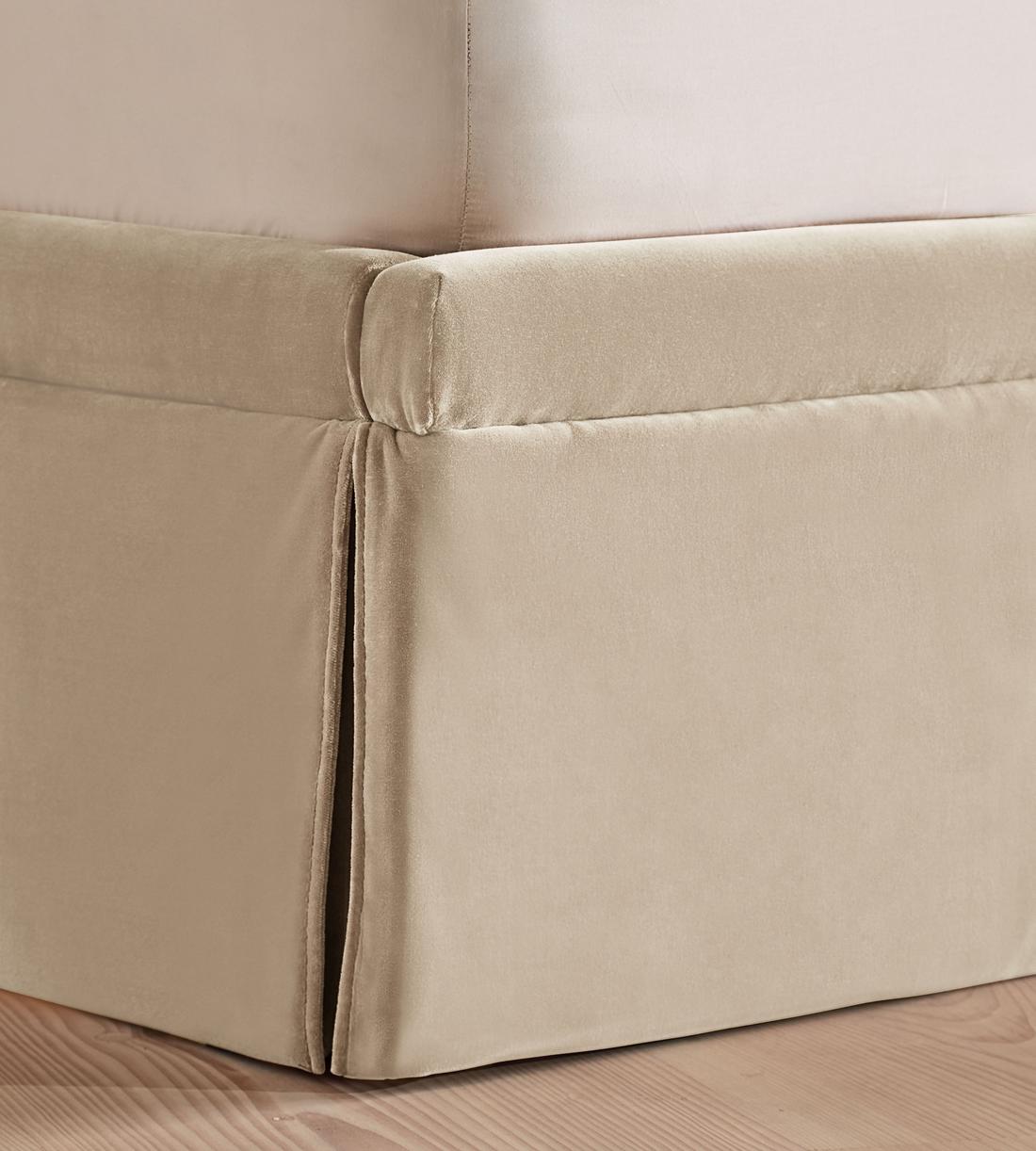 Mika Bed - King - Velvet - Oyster - US - Images - Image 5