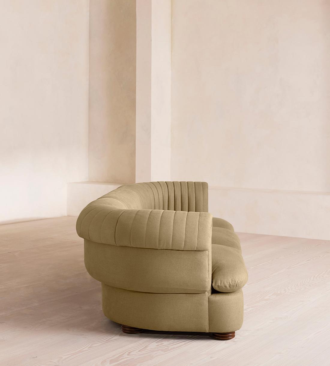 Rava Modular Sofa - Four Seater - Linen - Wheat - Images - Image 3