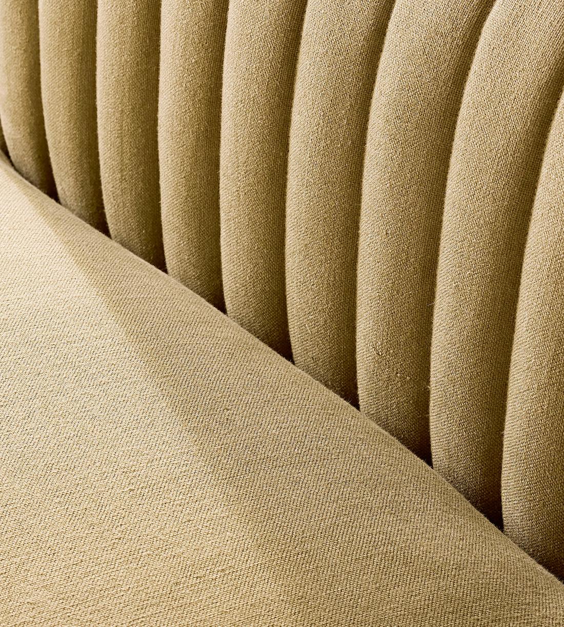 Rava Sectional Sofa - Three Seater - Linen - Wheat - US - Images - Image 5