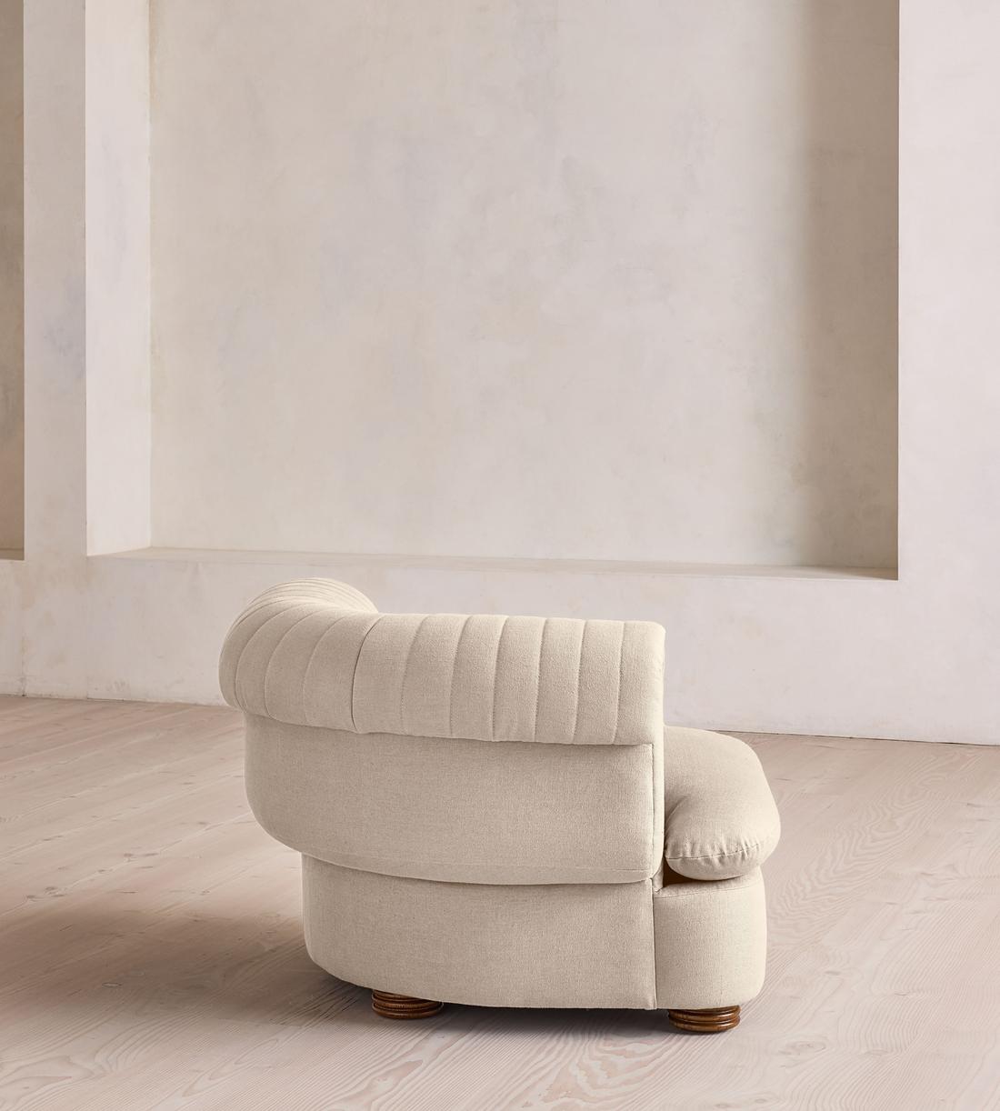 Rava Modular Sofa - Left Arm Module - Linen - Bisque - Image 3