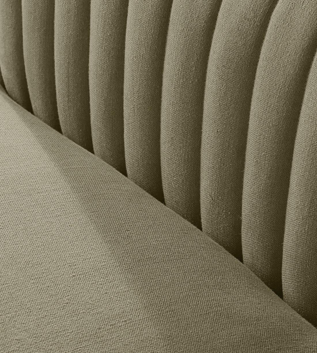Rava Sectional Sofa - Corner Module - Linen - Sage - US - Image 5