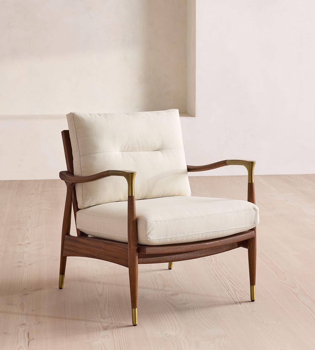 Theodore Outdoor Armchair - Off White - UK - Listing - Image 1