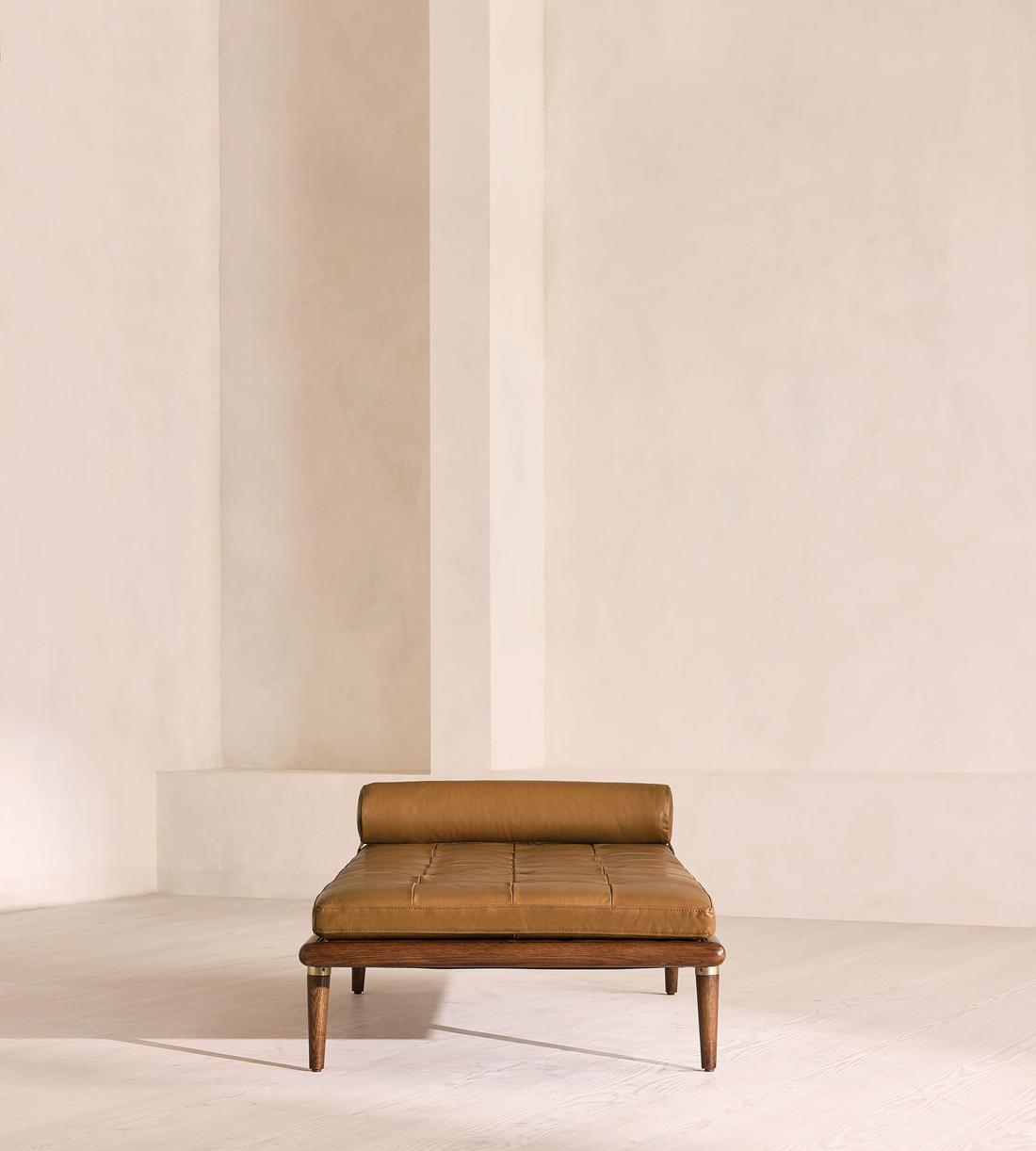 Theodore Daybed - Leather - Chestnut - UK - Images - Image 3