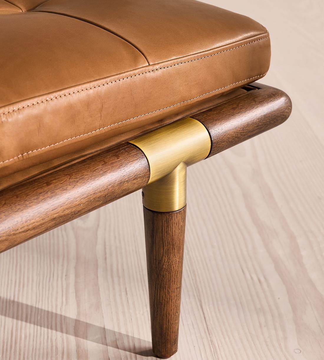 Theodore Daybed - Leather - Chestnut - UK - Images - Image 5