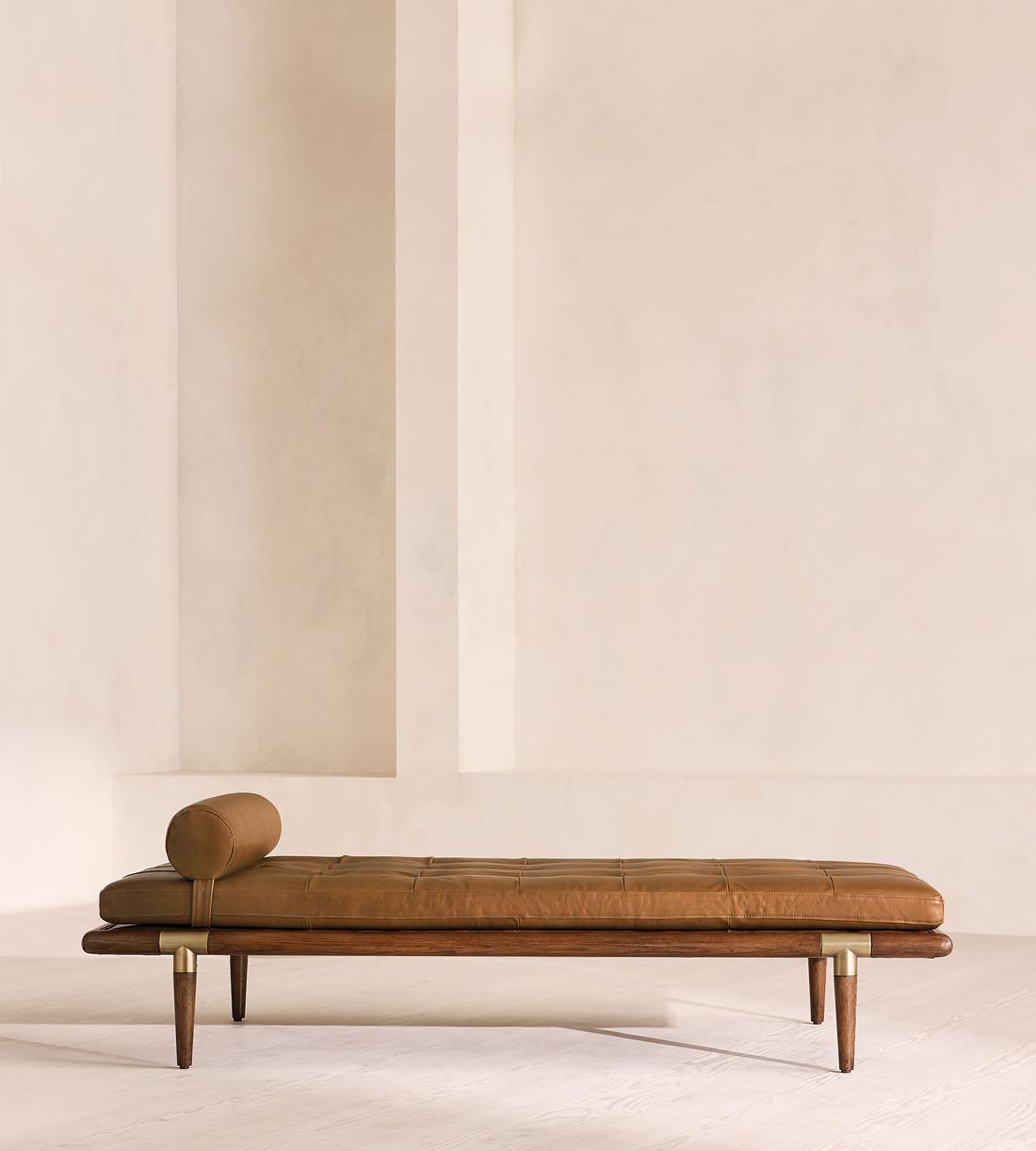 Theodore Daybed - Leather - Chestnut - US - Listing - Image 2