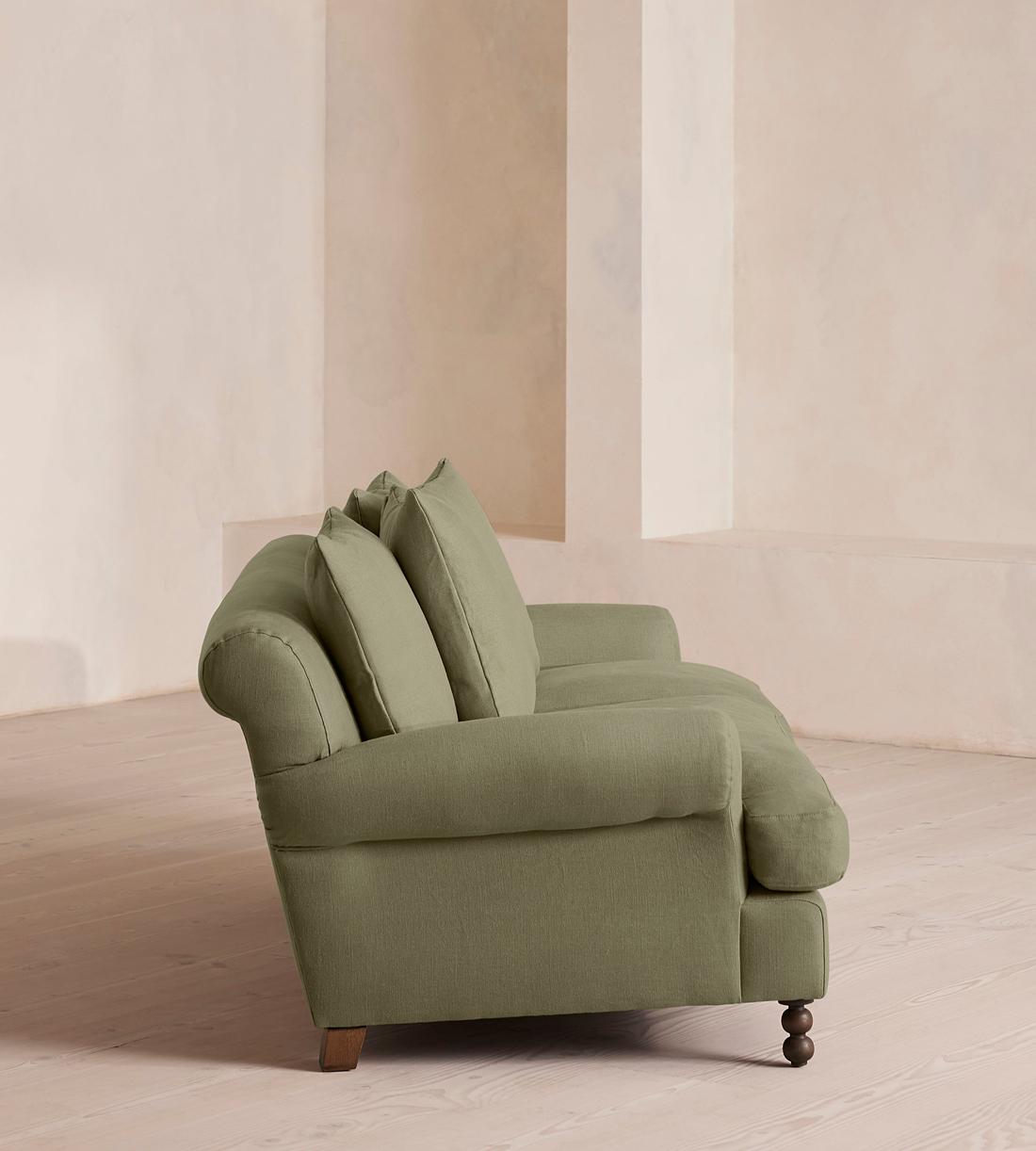 Audrey Two Seater - Sofa - Linen - Sage - Images - Image 3