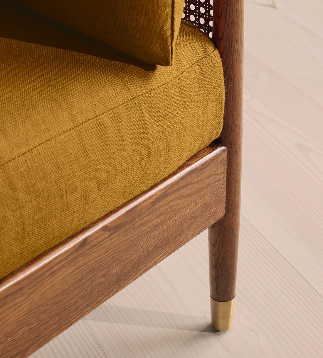 Atlanta Loveseat - Linen - Turmeric - UK - Images - Image 5