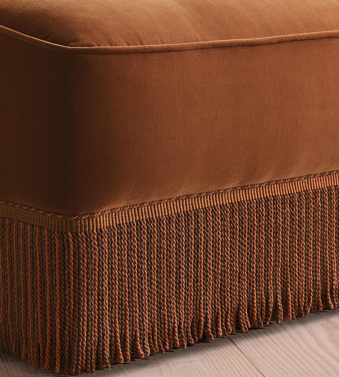 Elowen Modular Sofa - Three Seater - Velvet - Cinnamon - UK - Images - Image 5