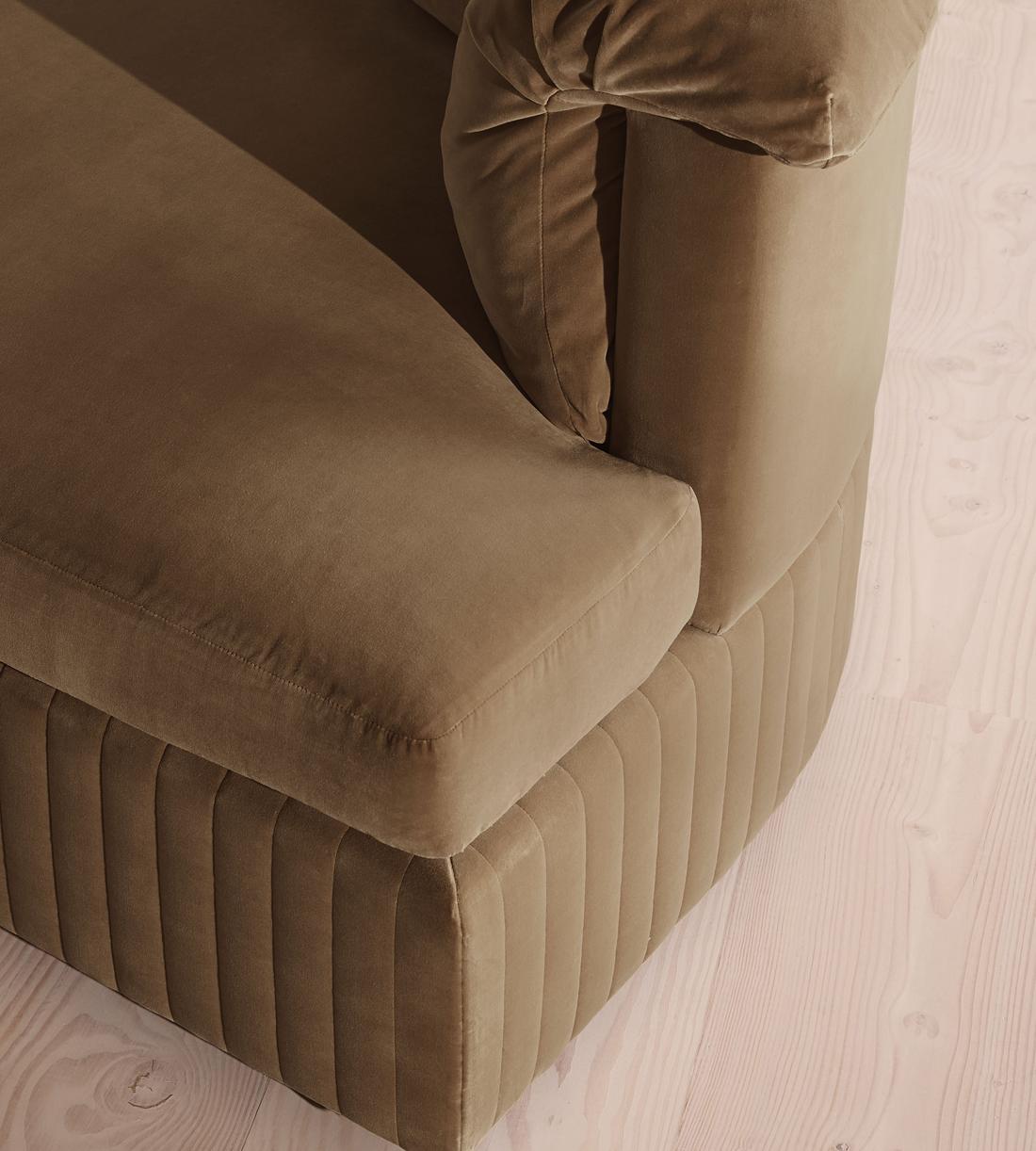 Oona Modular Sofa - Corner Sofa - Velvet - Truffle US - Images - Image 4