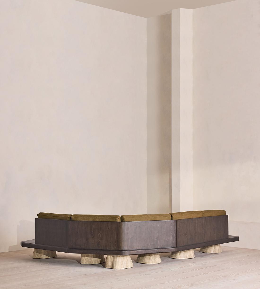 Torno Modular Sofa - Chunky Linen - Ochre  - UK - Images - Image 5