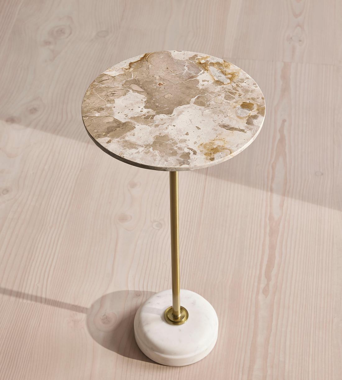 Fleet Side Table - Small - Kapri Marble - Listing - Image 2