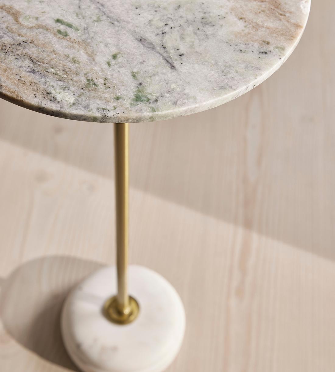 Fleet Side Table - Small - Terra Bianca Marble - Images - Image 4