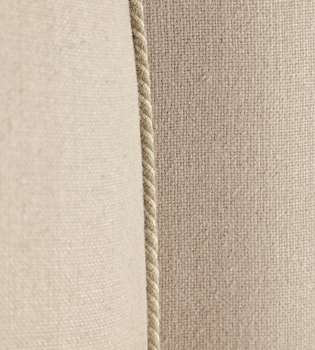 Manette Bed - with Twisted Cord - Double - Linen - Bisque - Images - Image 5