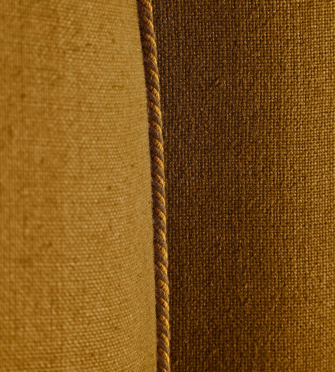 Manette Bed - with Twisted Cord - Full - Linen - Turmeric - US - Images - Image 5