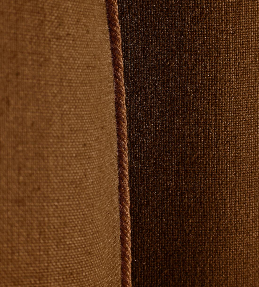 Manette Bed - with Twisted Cord - Double - Linen - Terracotta - UK - Images - Image 6