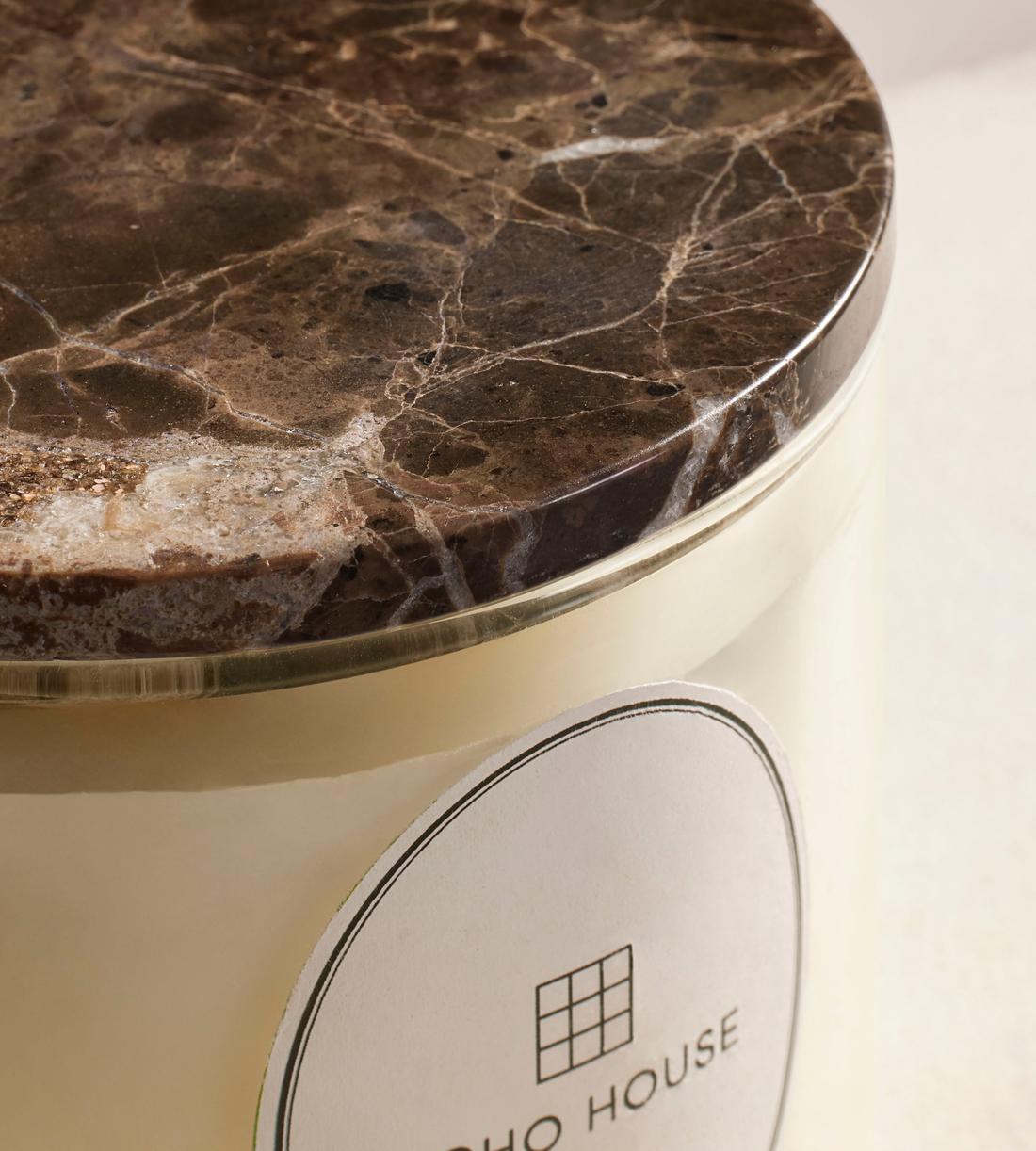 Leather & Oud Candle - Dark Emperador Marble - Refill - 660g - Member Exclusive - Images - Image 3