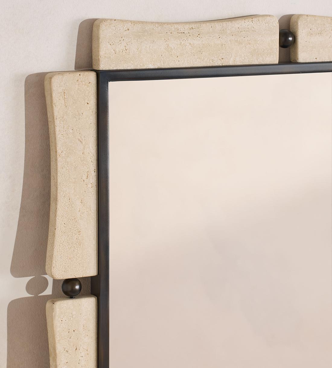 Barone Wall Mirror - Travertine - Listing - Image 2