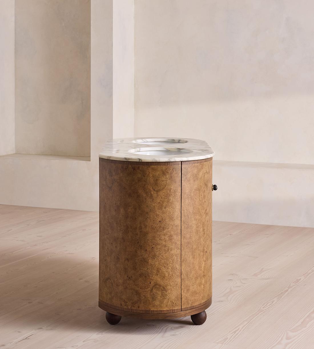 Esperanza Double Vanity - Calacatta Aura Marble - Images - Image 8