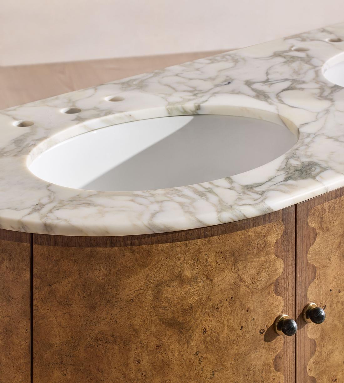Esperanza Double Vanity - Calacatta Aura Marble - Images - Image 5