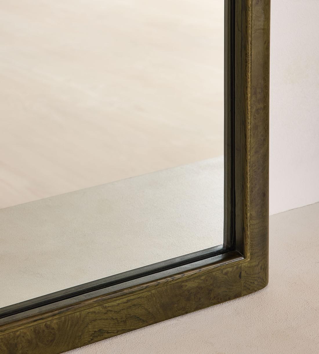 Lennox Wall Mirror - Olive Oak Burl - Images - Image 3