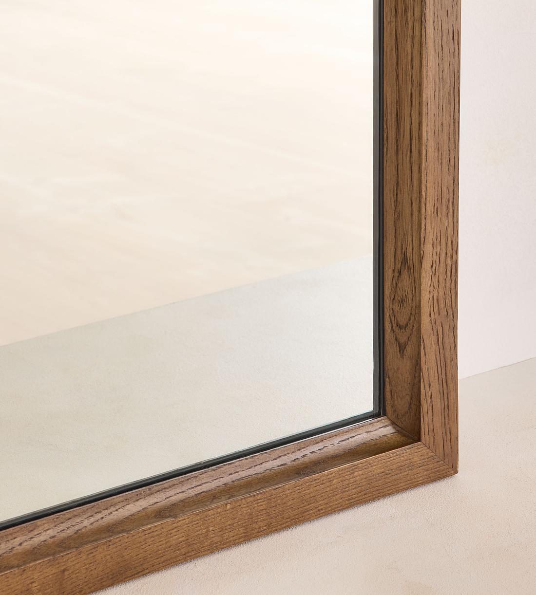 Devon Wall Mirror - Ash Wood - Images - Image 4