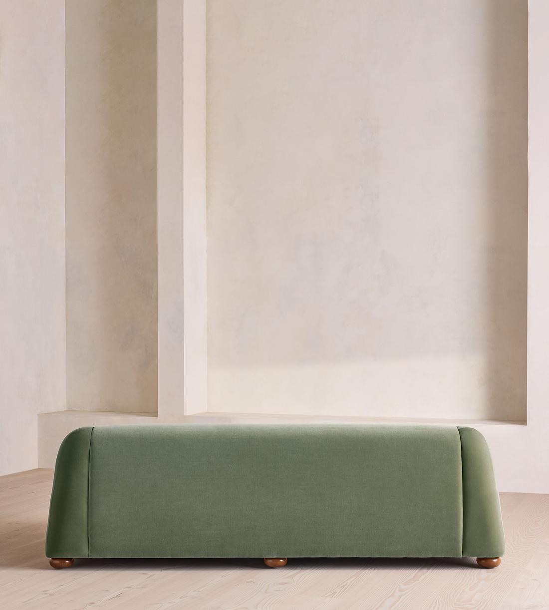 Liana Three Seater Sofa - Velvet - Seafoam - UK - Images - Image 6
