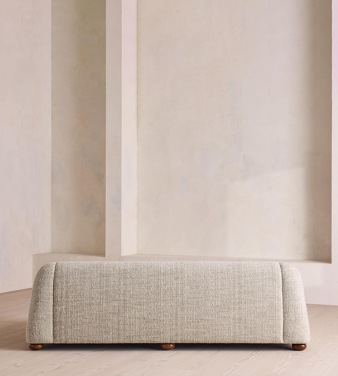 Liana Three Seater Sofa - Cotton Linen Tweed - UK - Images - Image 4