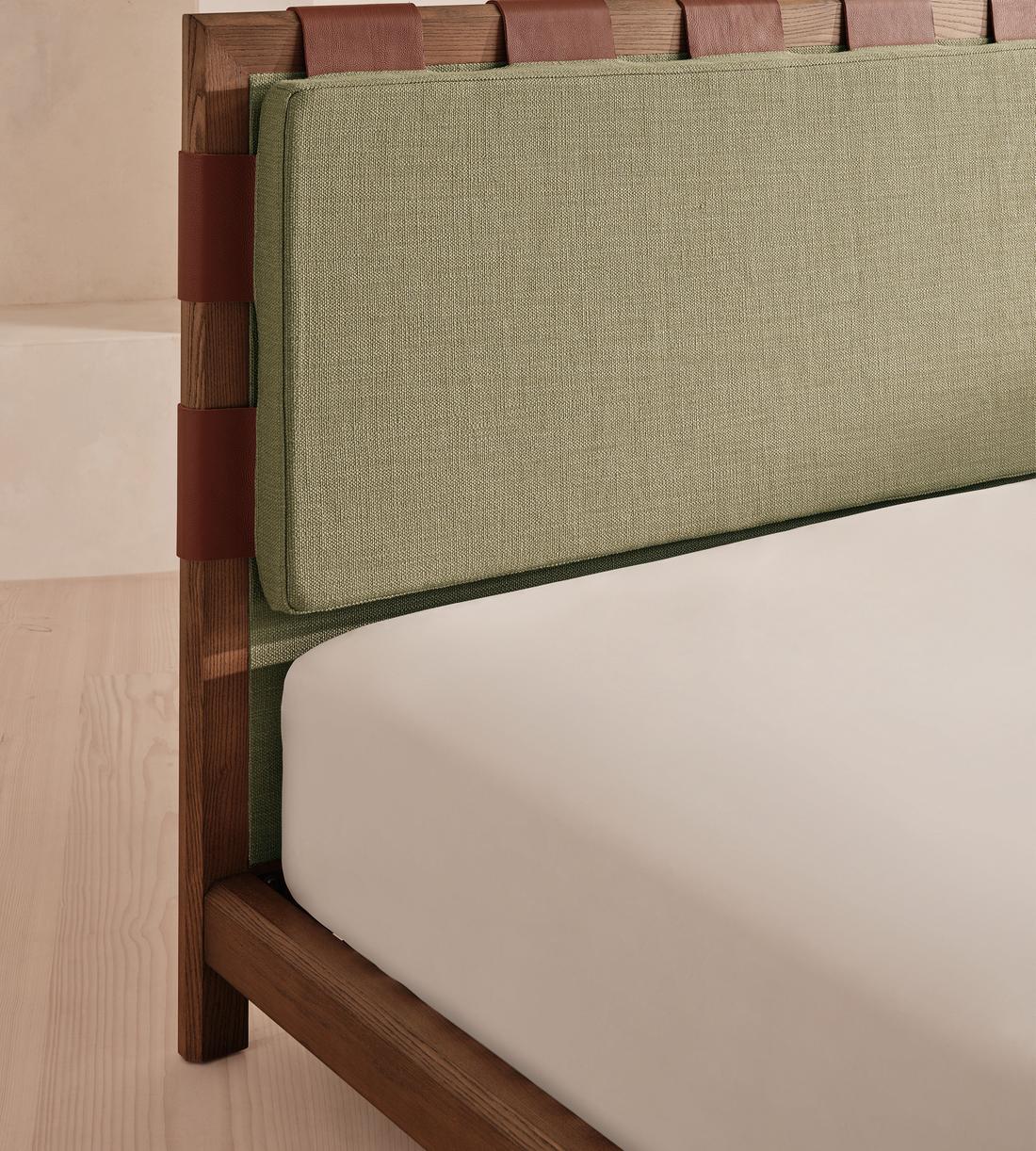 Barnaby Bed - King - Wool Linen - Sage - UK - Images - Image 5