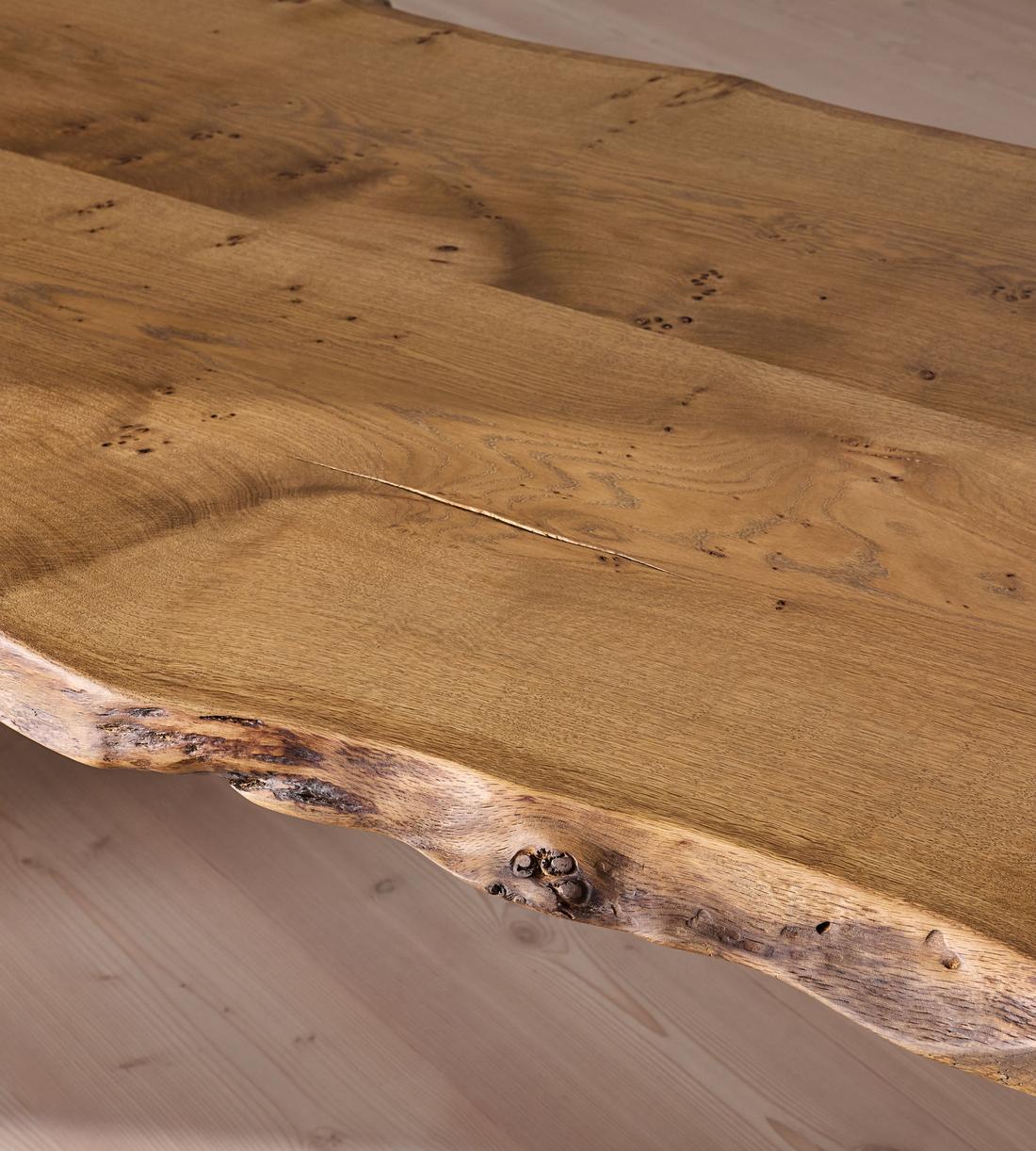 Calne Dining Table - Golden Oak - 240cm - Images - Image 4