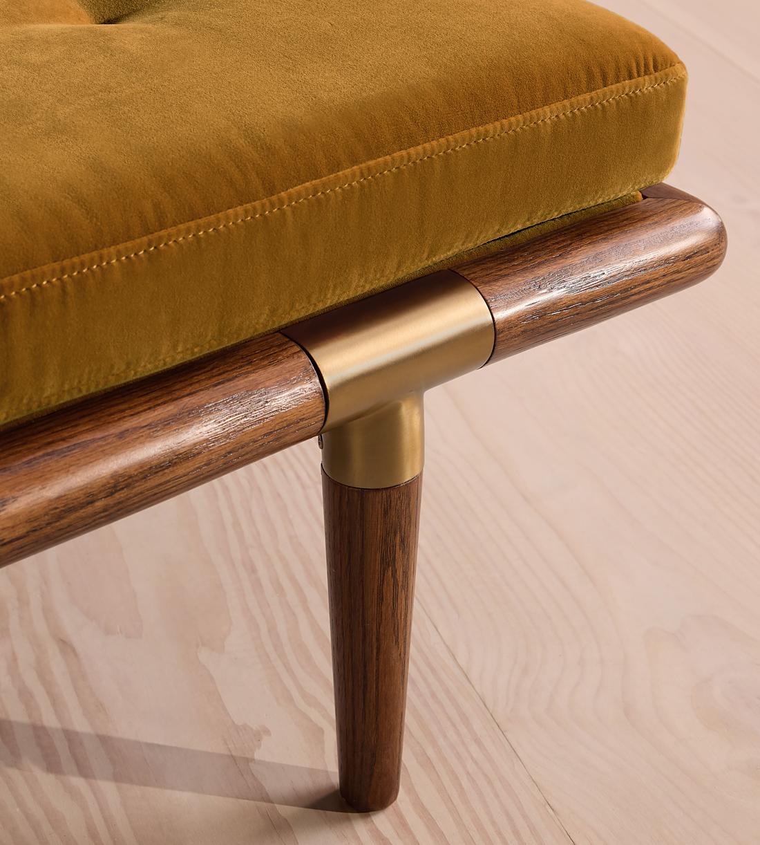 Theodore Daybed - Mustard Velvet - Images - Image 5