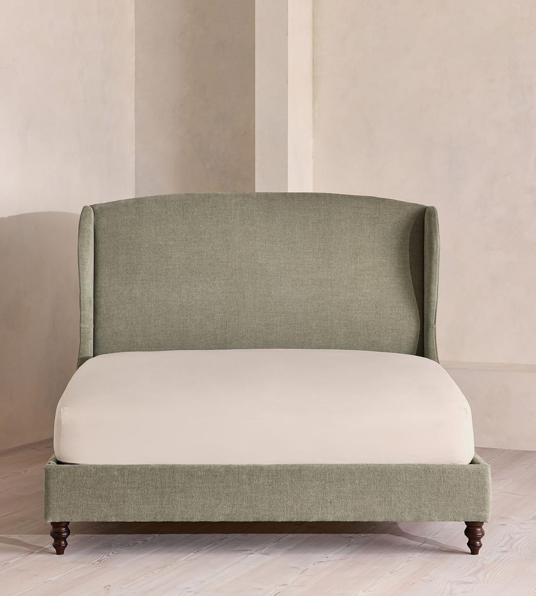 Rivas Bed - King - Linen Chenille - Sage - Listing - Image 2