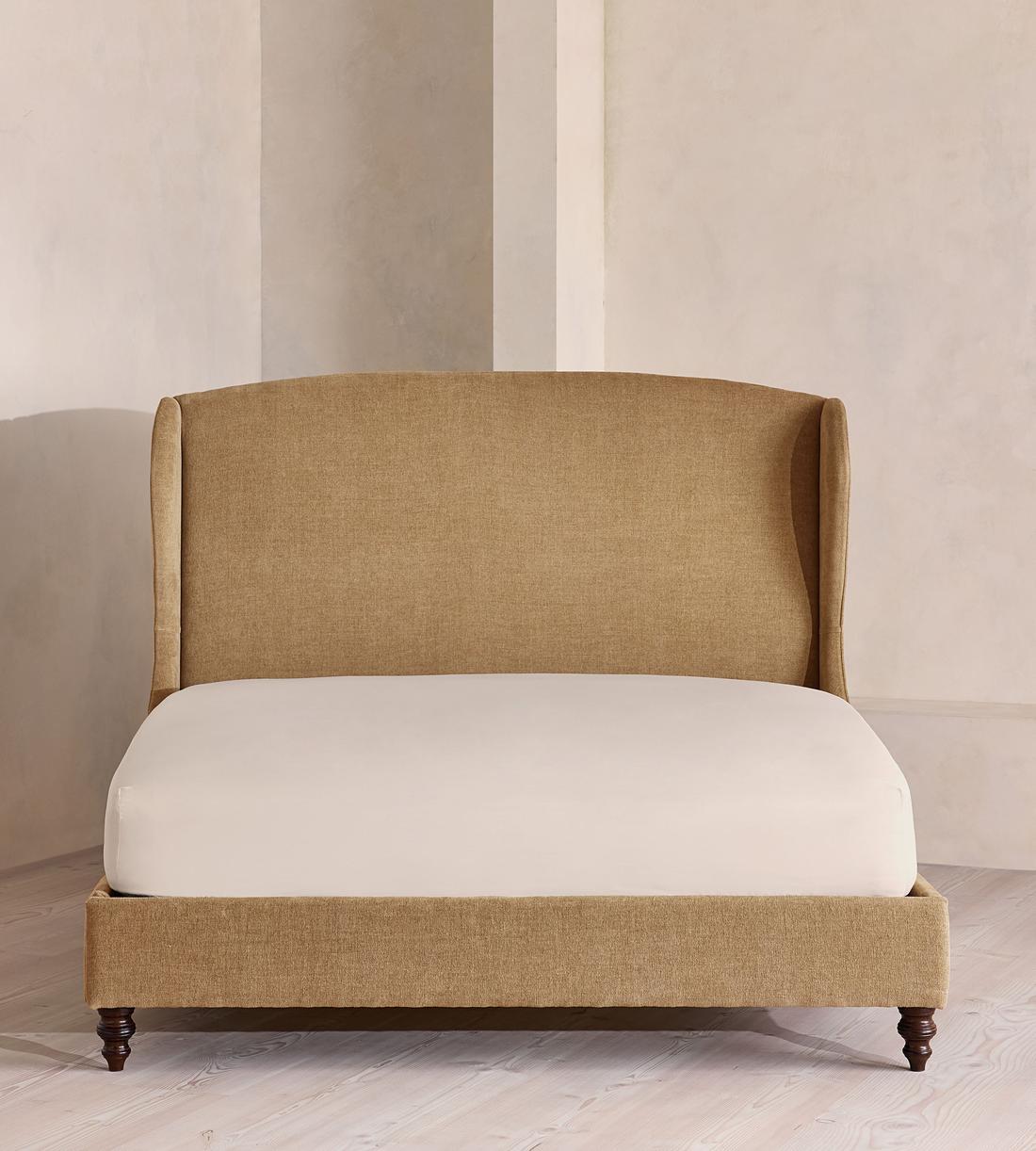 Rivas Bed - King - Linen Chenille - Sand - Listing - Image 2