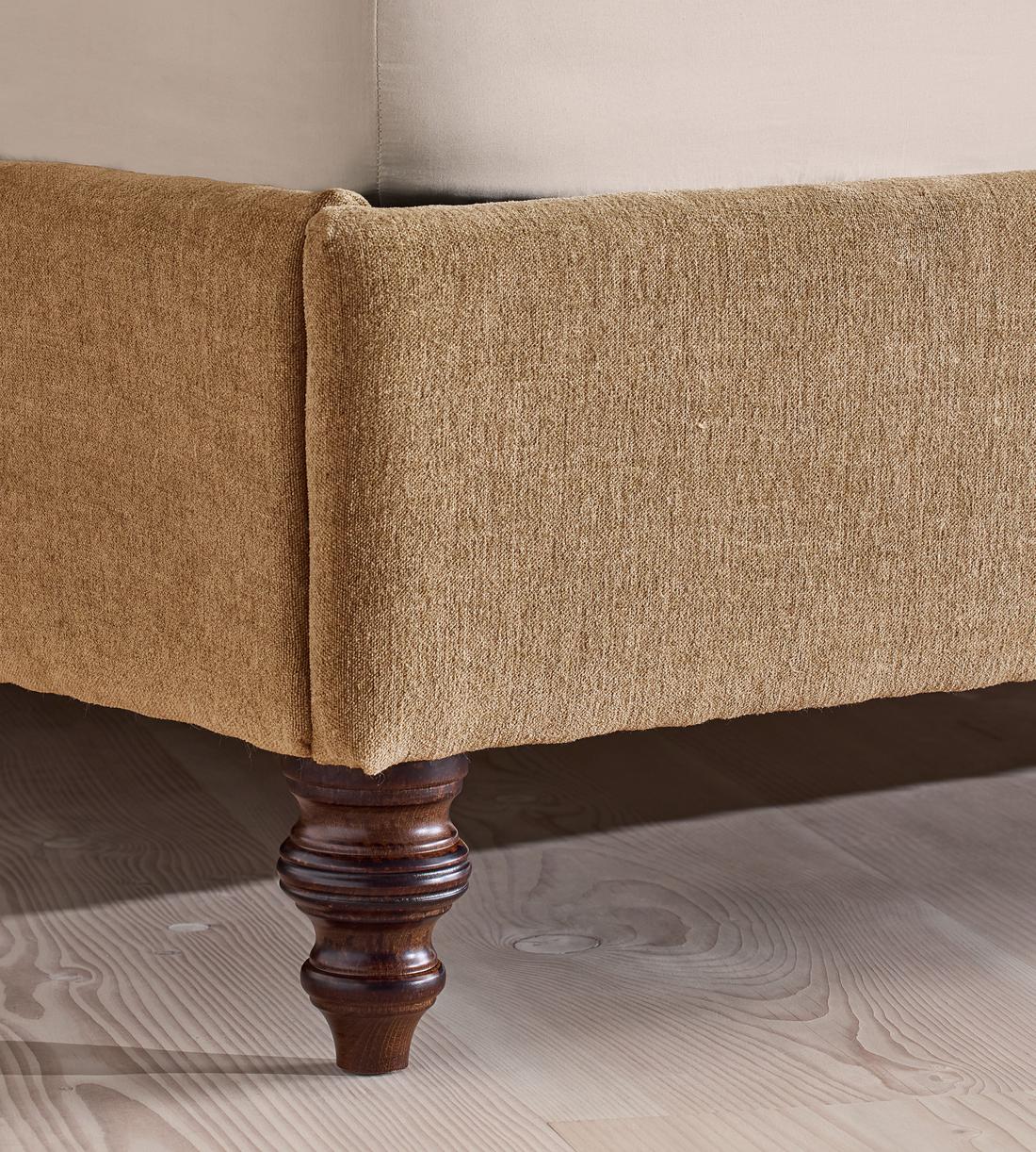 Rivas Bed - King - Linen Chenille - Sand - Images - Image 5