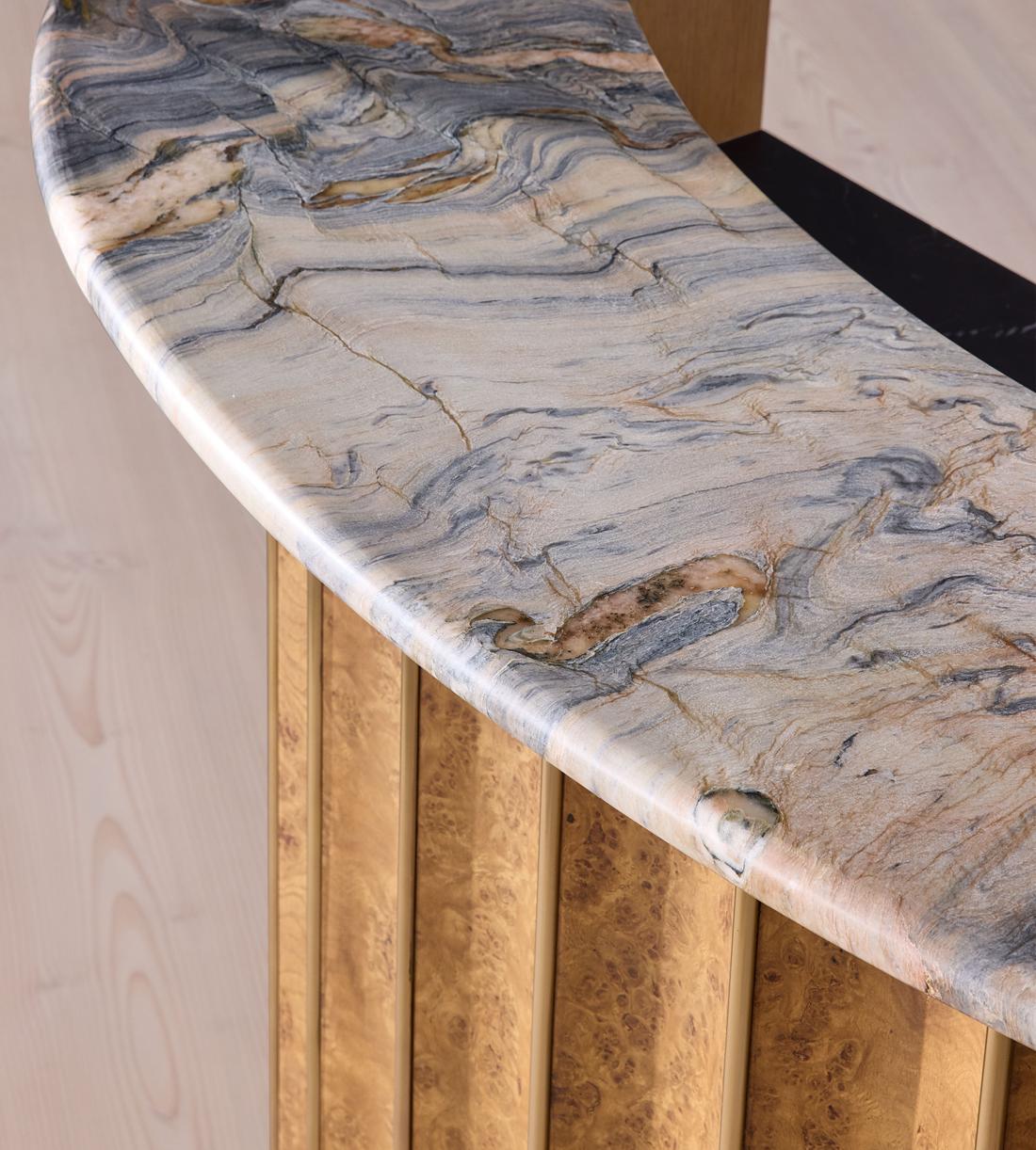 Kettner's Bar - Brazilian Quartzite Marble - Images - Image 8