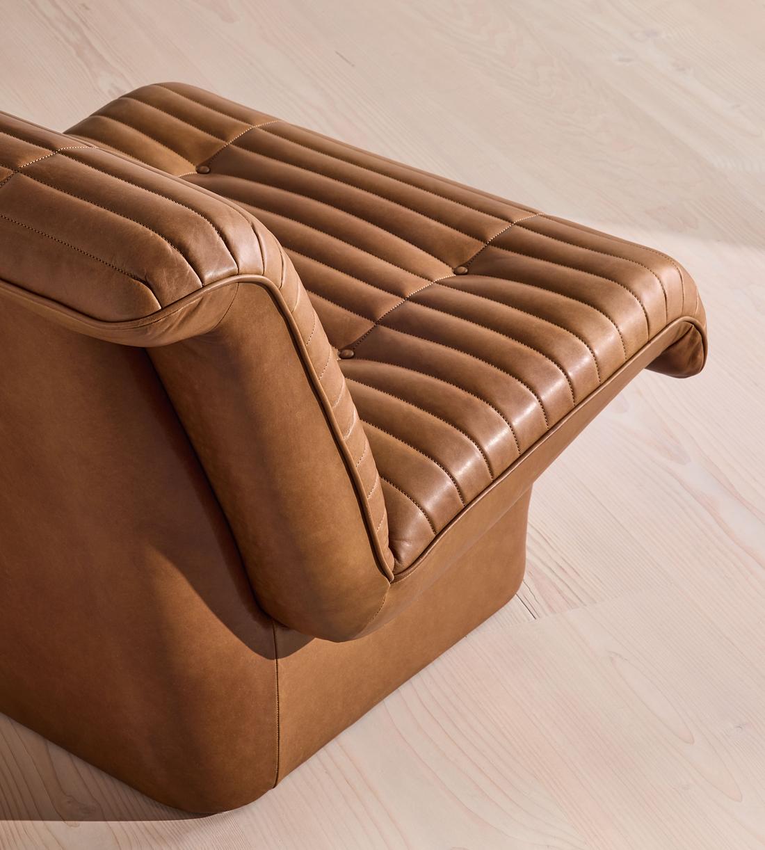 Ewan Armchair - Leather - Chestnut - UK - Images - Image 9