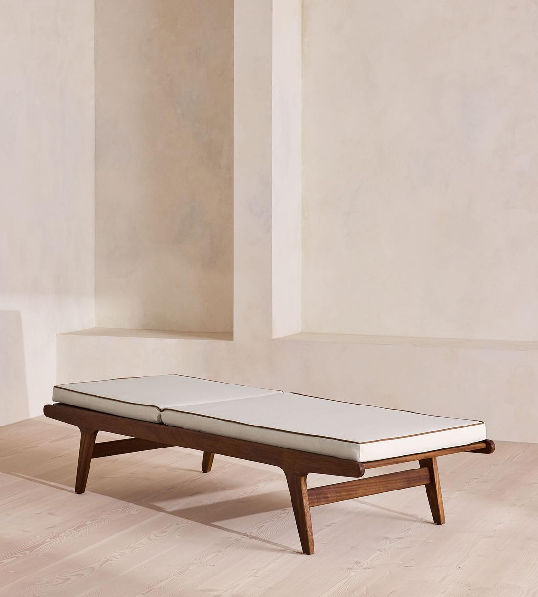 Noah Outdoor Sunlounger - Off White - Listing - Image 2
