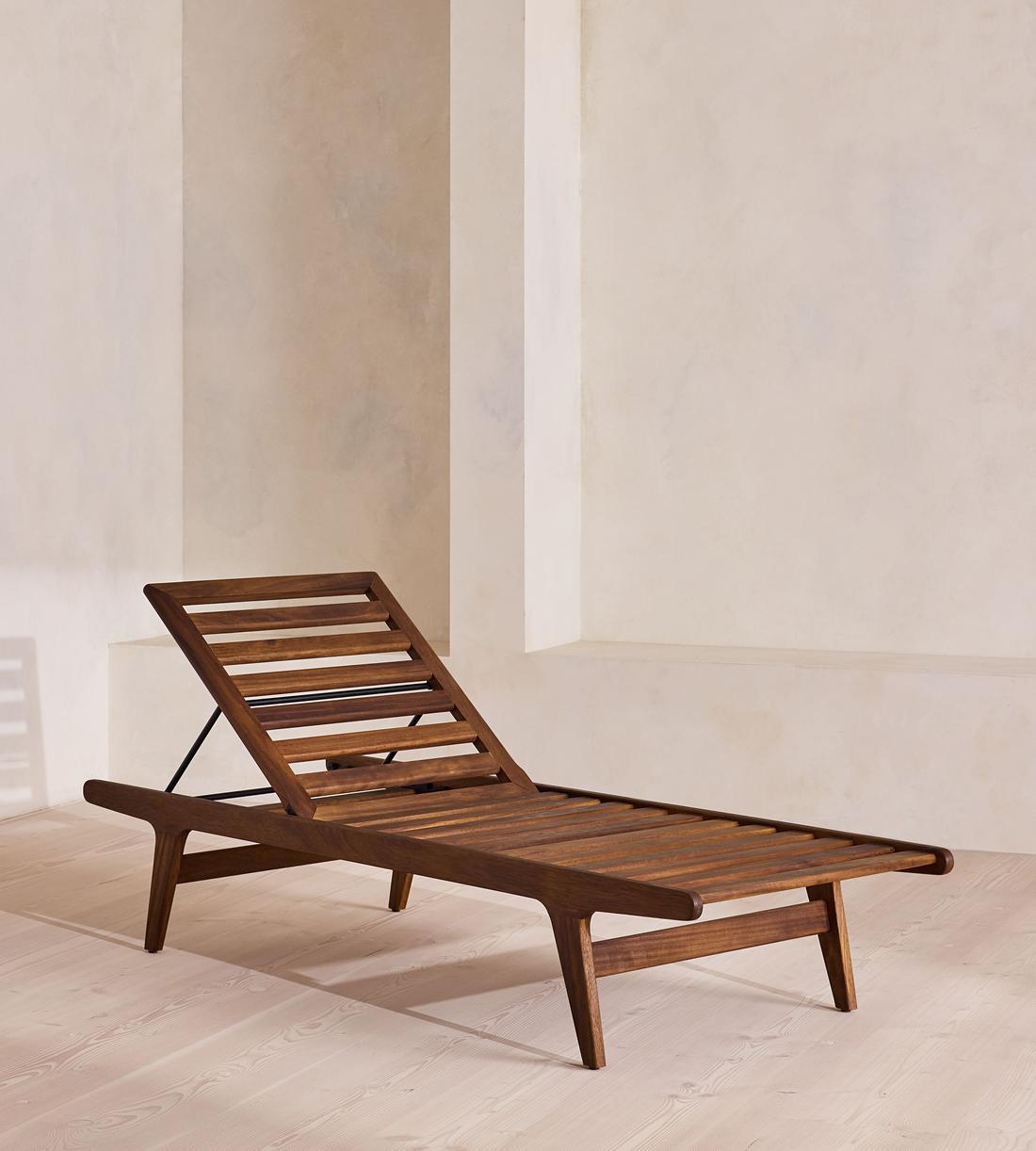 Noah Outdoor Sunlounger - Off White - Images - Image 8