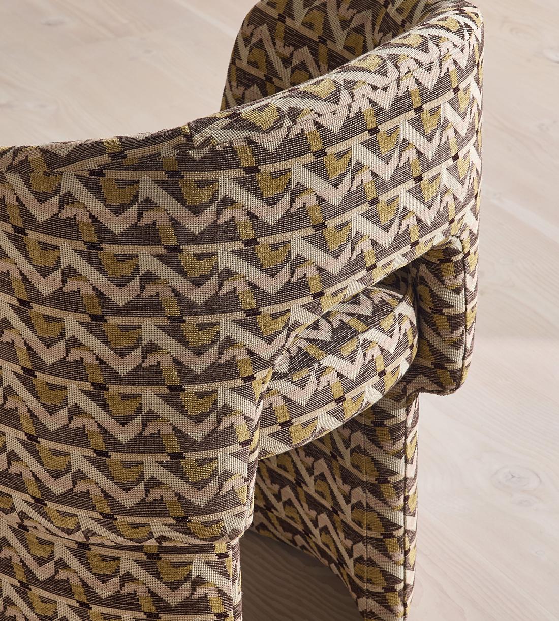 Morrell Dining Chair - Fulton Jacquard - Sage - UK - Images - Image 7