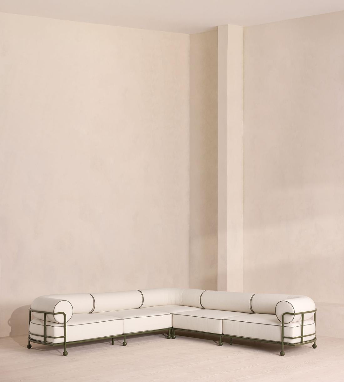 Gaspard Sofa - Corner Sofa - Off White - UK - Listing - Image 1