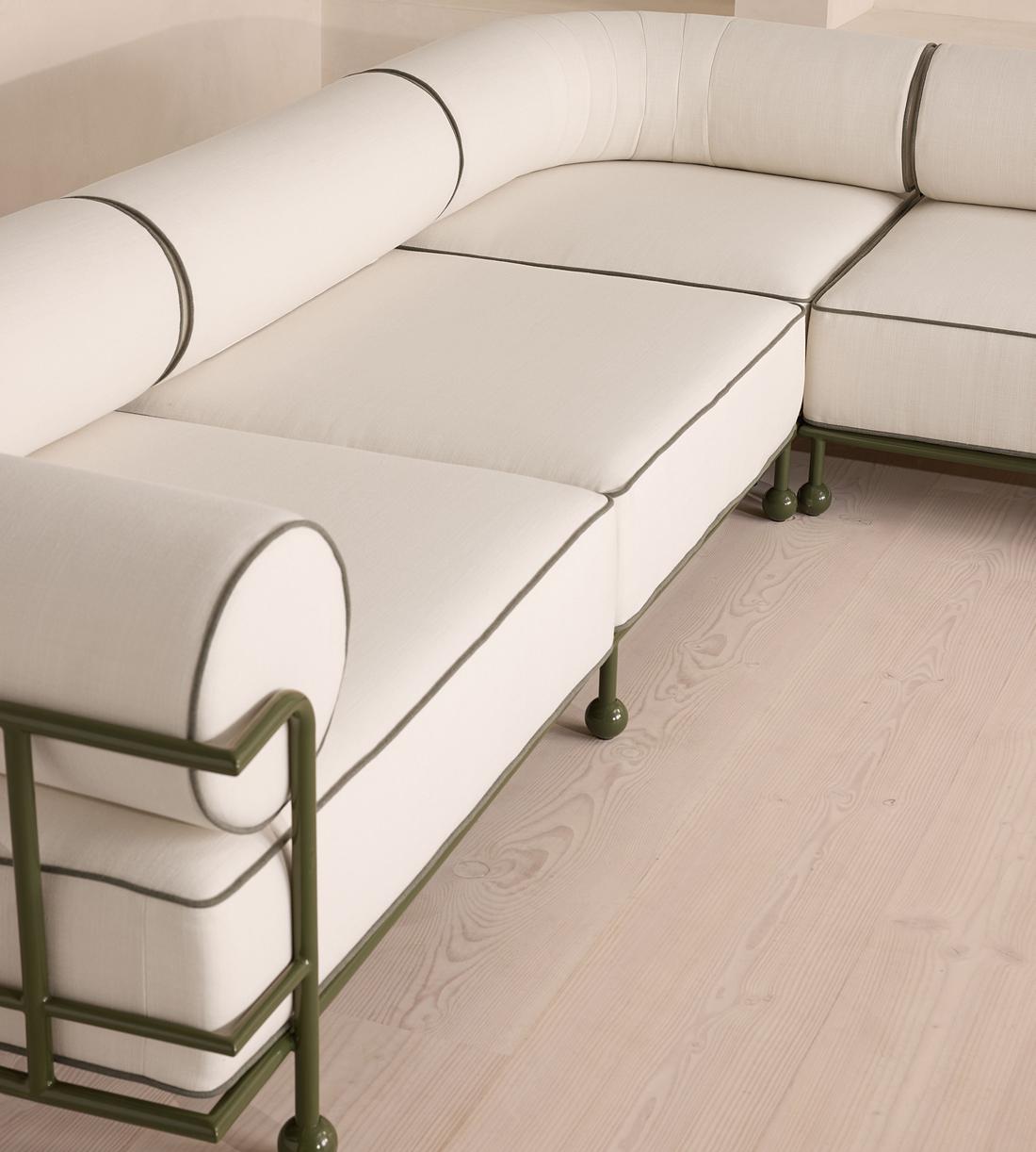 Gaspard Sofa - Corner Sofa - Off White - UK - Images - Image 3