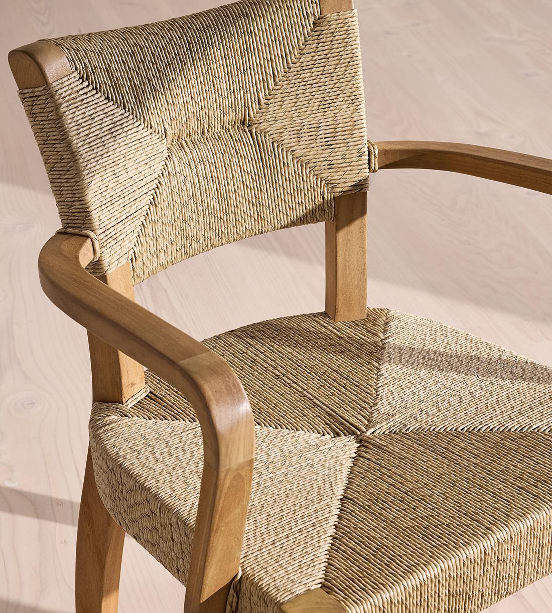 Molina Outdoor Dining Chair - Natural - Images - Image 7