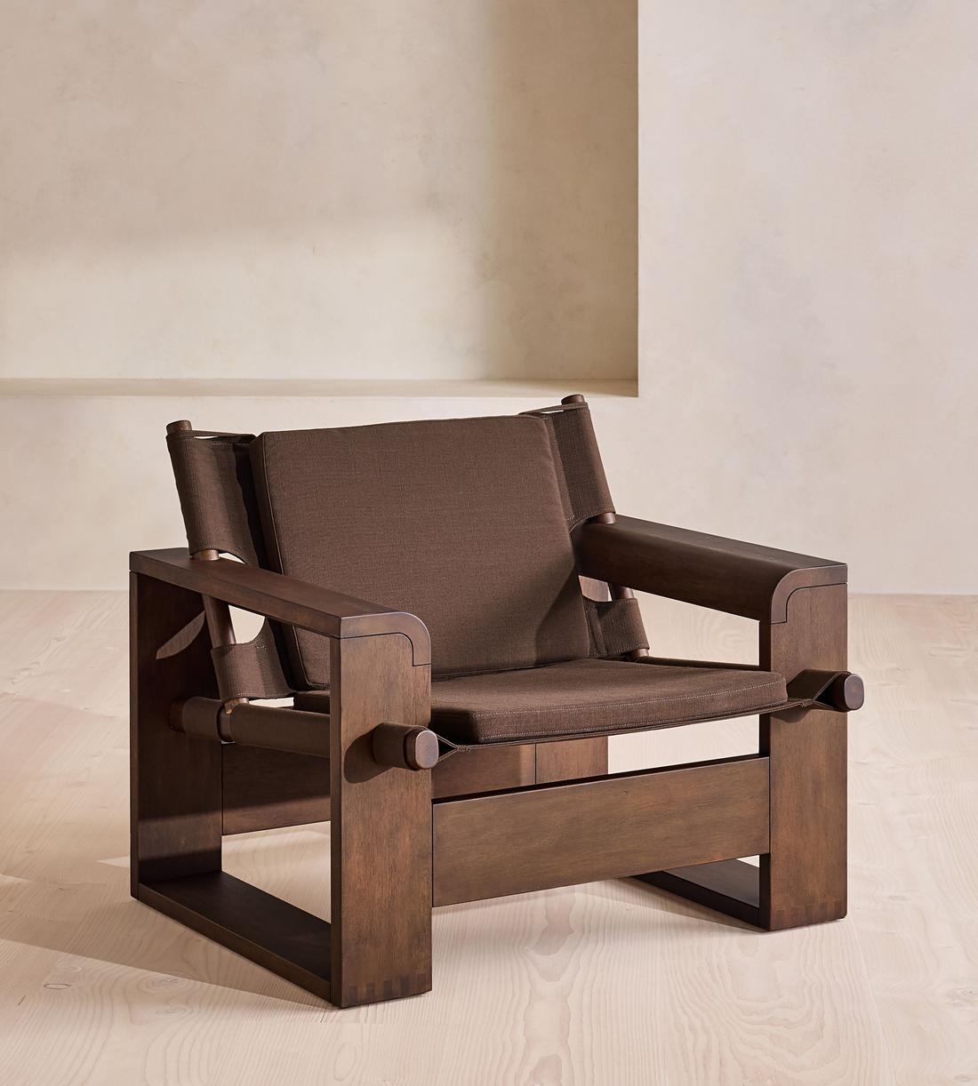 Gabriel Outdoor Armchair - Chocolate - UK - Listing - Image 4