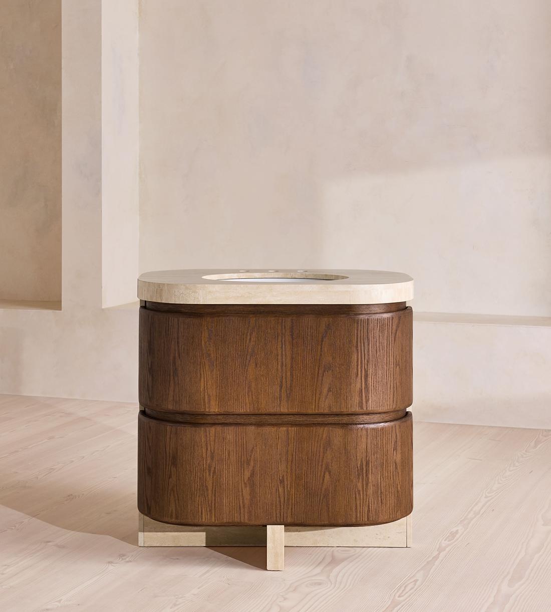 Tivoli Single Vanity - Travertine Marble - Listing - Image 5