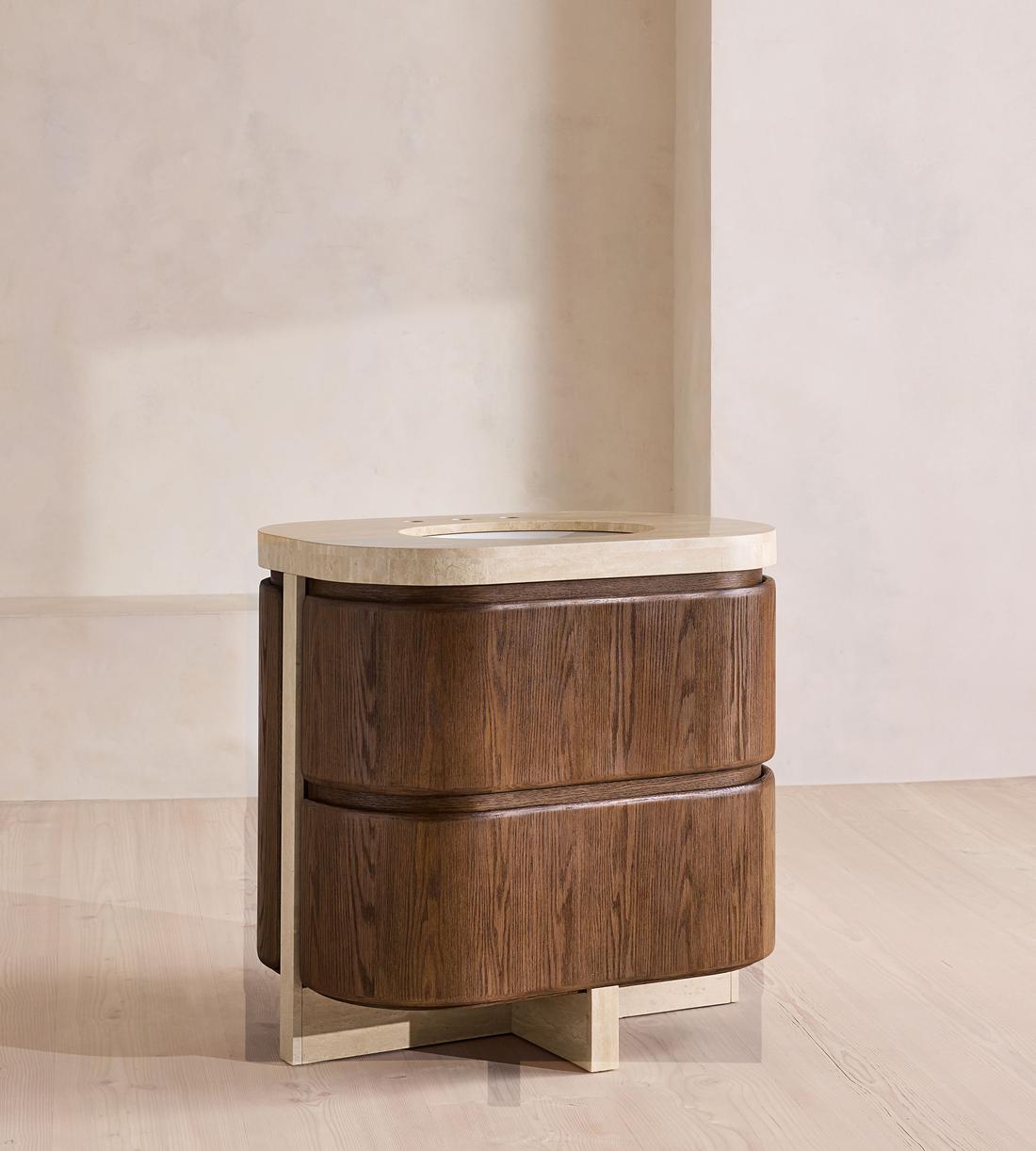 Tivoli Single Vanity - Travertine Marble - Listing - Image 6