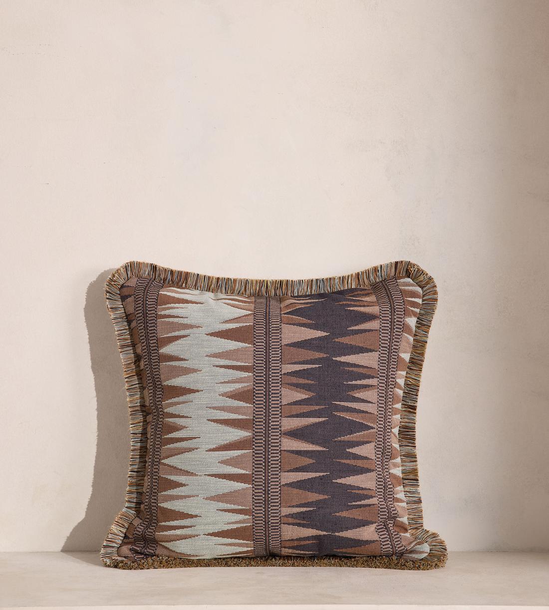 Irving Square Cushion - Rust - Listing - Image 1