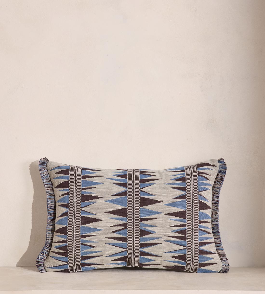 Irving Oblong Cushion - Sky - Listing - Image 1