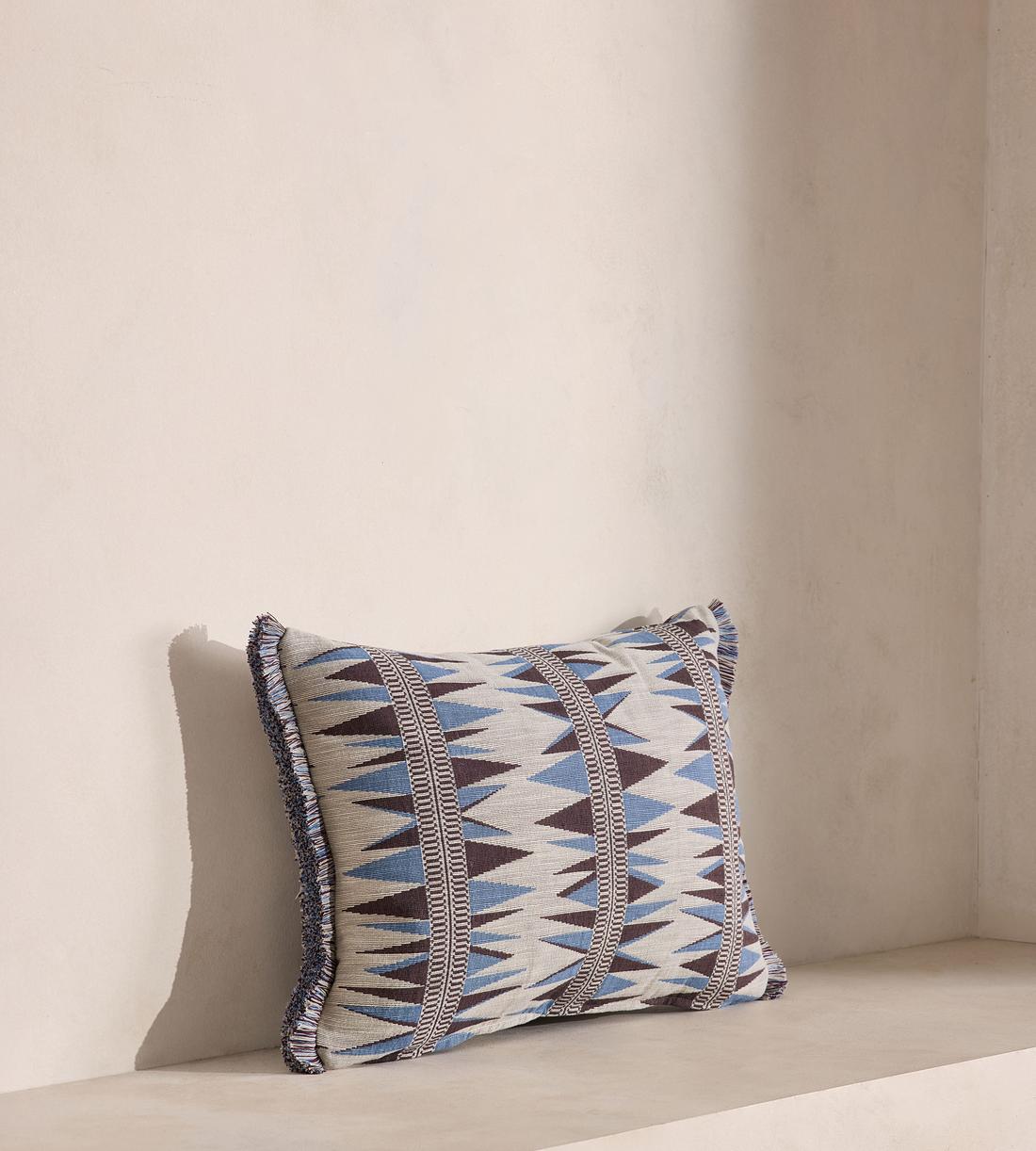 Irving Oblong Cushion - Sky - Listing - Image 2