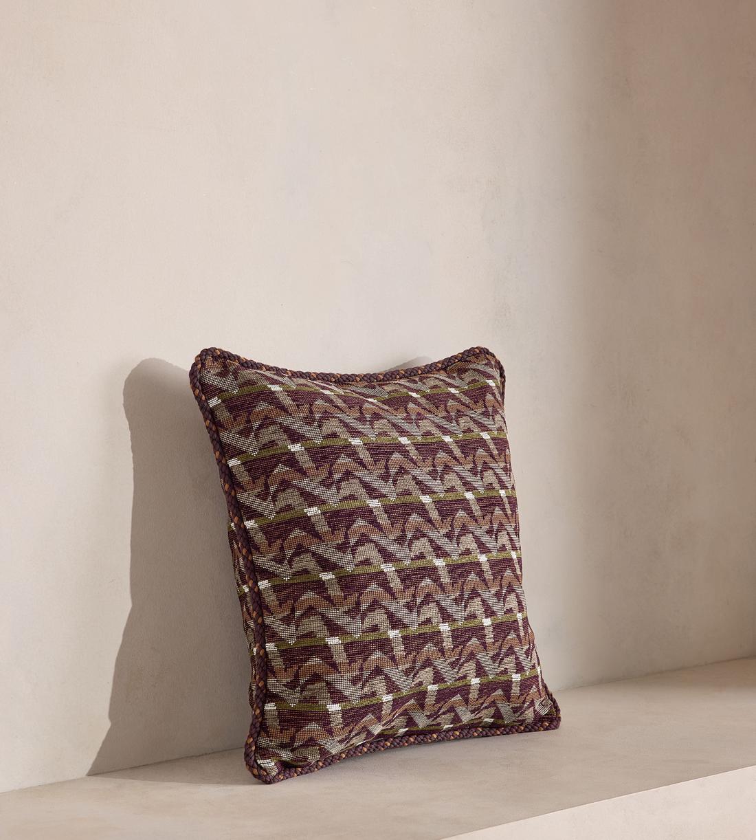 Fulton Square Cushion - Bordeaux - Listing - Image 6